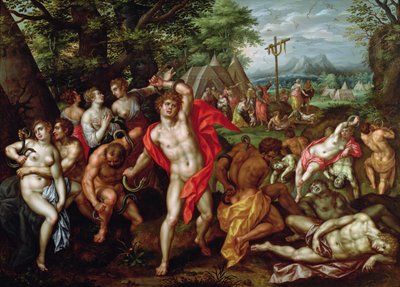 真ちゅうの蛇 作： Hendrick de Clerck